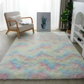 Warm carpet bedroom bedside blanket home living room girl room plush blanket under the bed 50cmx80cm