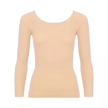 Warm fit inner 5370 sleeve top 00JP M size [Triumph] 8/4 (beige)