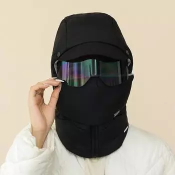 Warm Lei Winter Feng Cap With Goggles And Neck Protection For Outdoor Use Riding