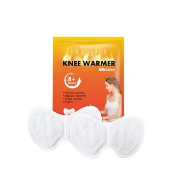 Warm Patch Согревающий пластырь для суставов ног 8 часов тепла 1 шт One Size оранжевый