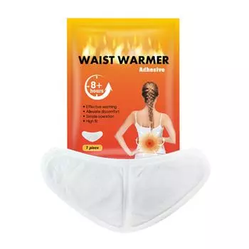 Warm Patch согревающий пластырь на талию 8 часов тепла 1 шт One Size оранжевый