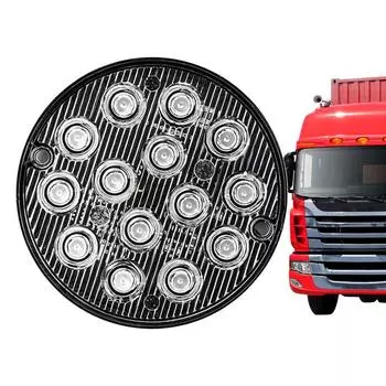 Warning Flash Light IP67 Waterproof Flash Warning Lights With 14 LEDs Eye-Catching High-Brightness With 2 Light Modes For Trucks белый