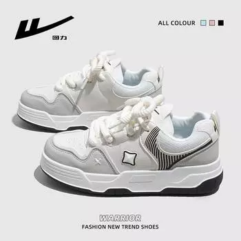 Warrior Белые туфли женские универсальные туфли на платформе повседневные спортивные туфли для сноуборда 35 синий