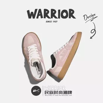 WARRIOR Forrest Gump Shoes Повседневная обувь Универсальные парусиновые туфли на платформе для пар 35 чёрный