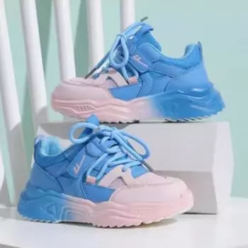 WARRIOR Older Children s Spring and Autumn New Mesh Men and Girls Soft, Comfortable and Lightweight Casual Running Shoes 27