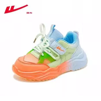 Warrior Кроссовки для бега повседневные сетчатые для детей старшего возраста, весна и осень, мягкие, удобные и легкие 27