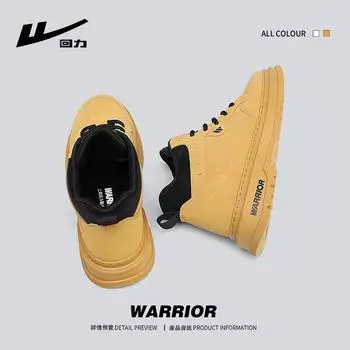 Warrior Мужские ботинки Простые ветрозащитные ботинки Ретро черные ботинки Tooling 39 чёрный