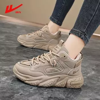 Warrior Женская обувь Daddy Shoes Warrior Мужская обувь Couple Casual Sneakers 35 красный