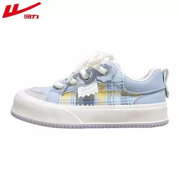 Warrior Женская обувь Холщовая обувь Повседневная универсальная обувь Спортивная обувь для сноуборда на платформе 34 розовый