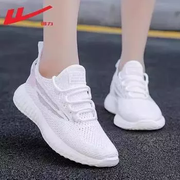 Warrior Женская обувь Кроссовки Сетчатые дышащие сетчатые туфли Пара Легкие мужские кроссовки для бега 35