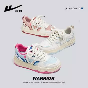 Warrior Женская обувь Низкая повседневная обувь Удобная платформа для увеличения высоты Бордовые туфли 35 розовый