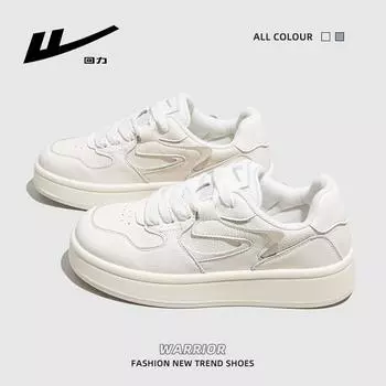 WARRIOR Женская обувь Повседневная универсальная обувь Платформа Спортивная обувь для сноуборда 35 бежевый