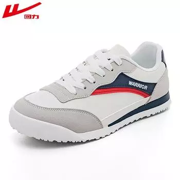 Warrior Женская обувь универсальные повседневные ретро маленькие белые туфли кроссовки 35 красный