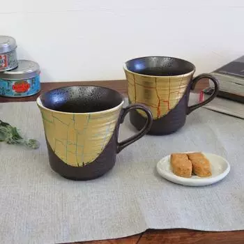 Washa no Kura стильная пара кружек Kutani, позолоченная посуда класса люкс, свадебный подарок