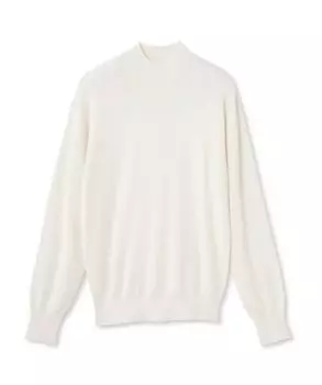 Washable Mock Neck Knit AMNT235038 OWHT [Aur] FIORE+ Men s