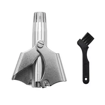 Washable Portable Ear Hair Trimmer Cleaning Without Rusting Painless Nose Hair Removal Men S Portable Electric Shaver Low Noise золотой