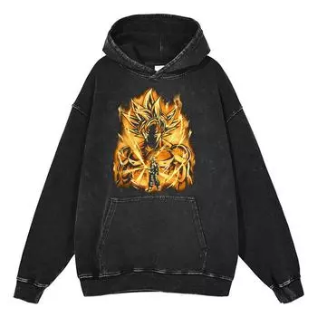 Washed Retro Day, Autumn 440G Heavy Hoodie Hooded Sweater Retro Loose M