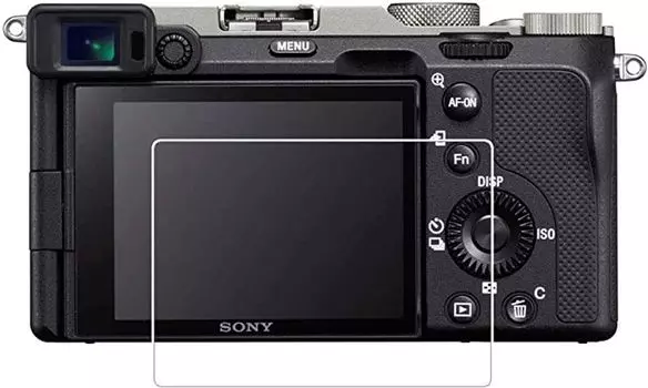 WASHODO Digital Camera Glass LCD Protective Film LCD Protector for Sony SONY 7C (SONY 7C Glass)