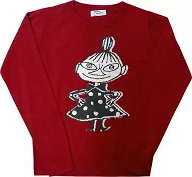 Watanabe Мумин Моя Длина Ширина Вязаный, 63см, 47см, Красный, MM-0977