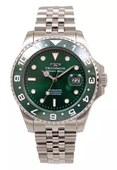 Watch 10 ATM Water Resistant Date T9C11MM Silver [Technos] Men s