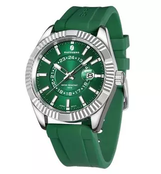 Watch 10 ATM Water Resistant Japanese Movement Analog Watch Simple Gift Business Date Display Quartz Stylish Popular Ranking Study Lightweight Silver