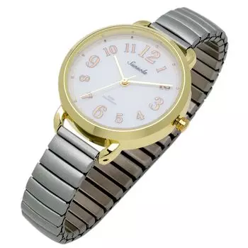 Watch Analog Bellows Belt Solar Rechargeable Gray SO Sanija [Fieldwork] Women s ASS177-1 /Ping/Beige/Blue серый