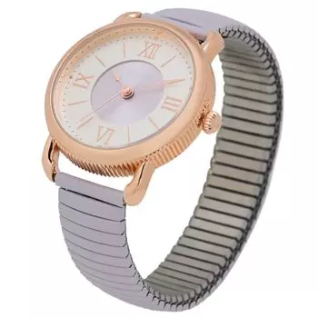 Watch Analog Bellows Metal Band Purple [Fieldwork] Women s JN019-3