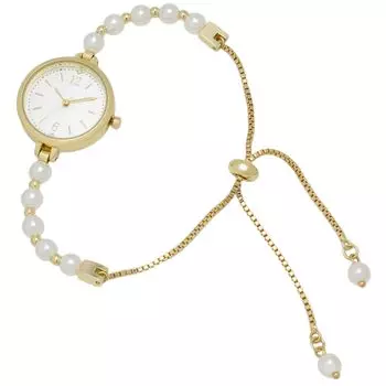 Watch Analog Breath Watch Metal Band Gold [Fieldwork] Women s ST286-2 золотой