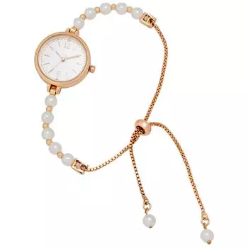 Watch Analog Breath Watch Metal Band Pink Gold Rose Gold [Fieldwork] Women s ST286-3