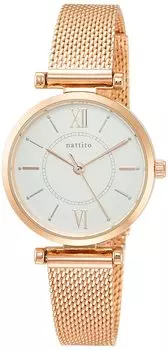 Watch Analog Eliza Mesh Belt Rose Gold [Fieldwork] GY035-2 Women s