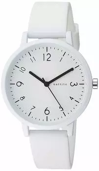 Часы аналоговые Soder большой силиконовый ремень белый [Fieldwork] YM007-1 женские белый