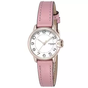 Watch ARDEN White Dial Stainless Steel Quartz 28MM Watch 14503615 Pink [Coach] Women s [Item]