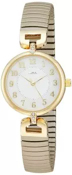 Часы Bellows Analog Make Metal Band Gold Beige [Fieldwork] YM068-1 Женские бежевый