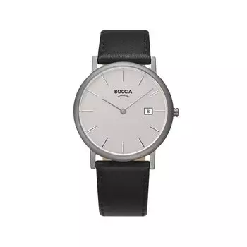 Часы черные [Boccia Titanium] 3637-01