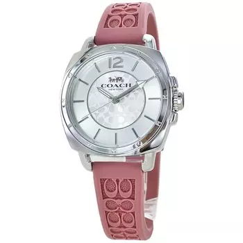 Watch BOYFRIEND Silicone Belt Pink 14503876 [Coach] Women s [Item]