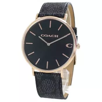 Watch Brand Shopper Leather Belt Leather [Coach] Men s 14602550-sp [Item]