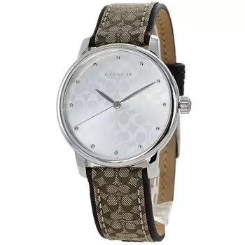 Watch Brand Shopper Leather Strap [Coach] Women s 14503405-sp [Item]