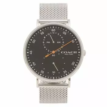 Часы CHARLES 41MM COACH 14602477 Black Silver [Coach] Мужские [Товар]