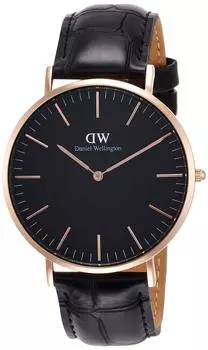Часы Classic Black Reading DW00100129 Товар Черный [Daniel Wellington] [Товар]