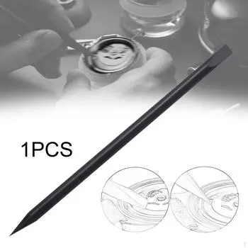 Стержень для чистки часов из полистирола, противоскользящий, фиксирующий стержень для часовщиков чёрный