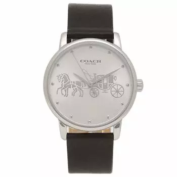 Watch COACH 14503494 36MM Black Silver [Coach] Women s [Item]