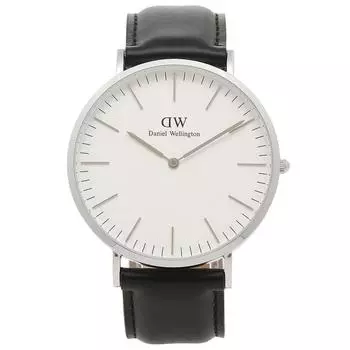 Watch DW00100020 DW00600020 White Silver Black [Daniel Wellington] Men s [Item]
