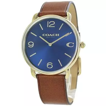 Watch ELLIOT Leather Strap 14602644 [Coach] Men s [Item]