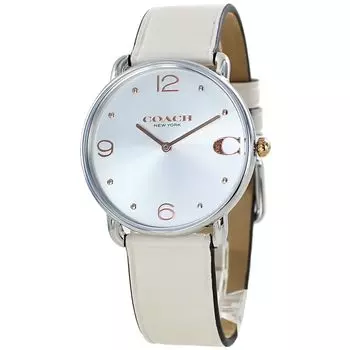 Watch ELLIOT Unisex Leather Strap 14504200 [Coach] Women s [Item]