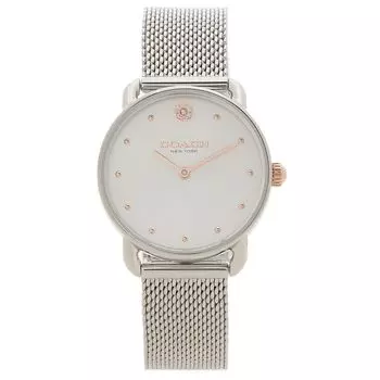 Watch Elliott Quartz Silver Ladies COACH 14504221 [Coach] [Item]