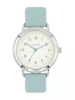 Watch fragola 10 ATM water resistant small rubber watch MT Ladies Mint [Follow] N01224S-1 синий