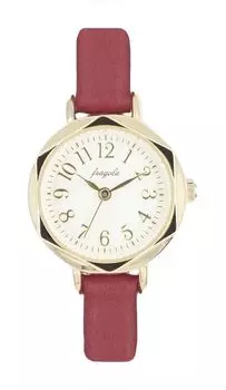 Watch Fragola Hexagon Bezel Watch RD Red [Follow] E02024S-1 Women s красный