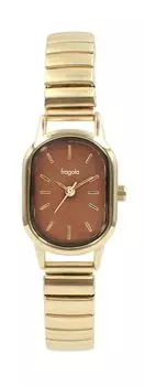 Watch Fragola Oval Color Bellows Watch GD Gold [Follow] N04622A-5 Women s золотой