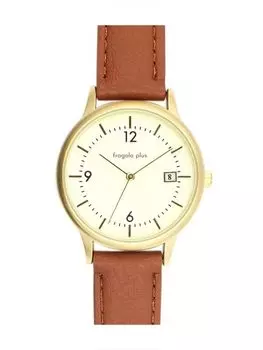 Watch Fragola Plus Antibacterial Belt Watch BR Brown [Follow] (Fragola Plus) E04220A-1 Women s коричневый