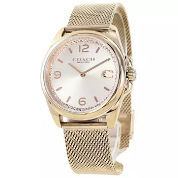 Watch Grayson Stainless Steel Bracelet Watch Rose Gold 14504143 [Coach] Women s Women s [Item]